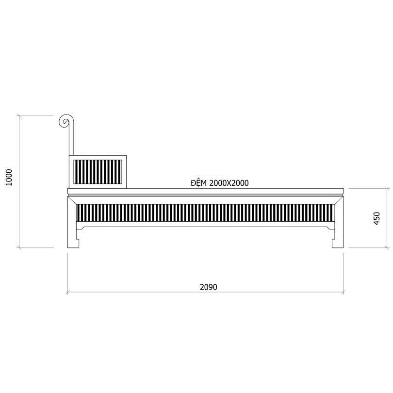 Giường Thiết Kế 3D